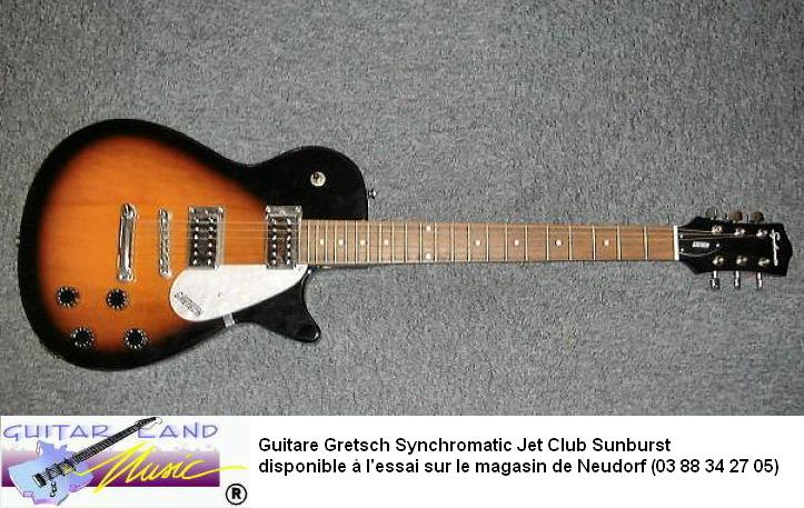 Guitare Gretsch Synchromatic Jet Club Sunburst